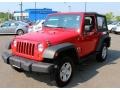 Flame Red - Wrangler X 4x4 Photo No. 3