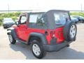 Flame Red - Wrangler X 4x4 Photo No. 9