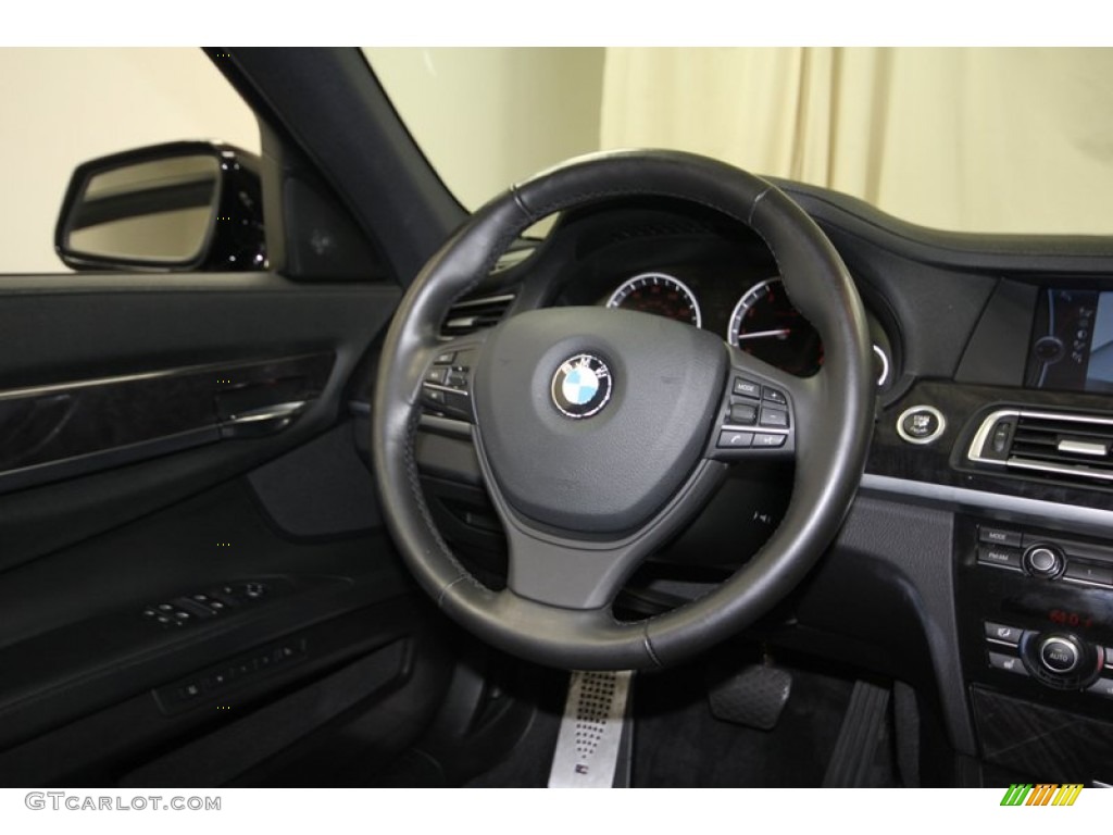 2011 7 Series 750Li Sedan - Jet Black / Black photo #34