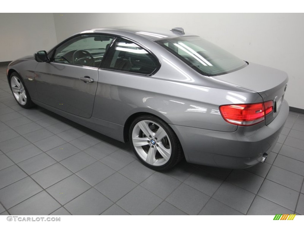 2010 3 Series 335i Coupe - Space Gray Metallic / Black photo #5