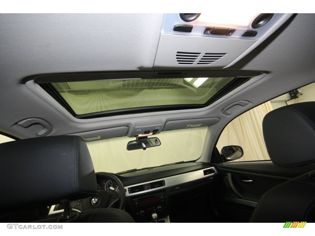 2010 3 Series 335i Coupe - Space Gray Metallic / Black photo #26