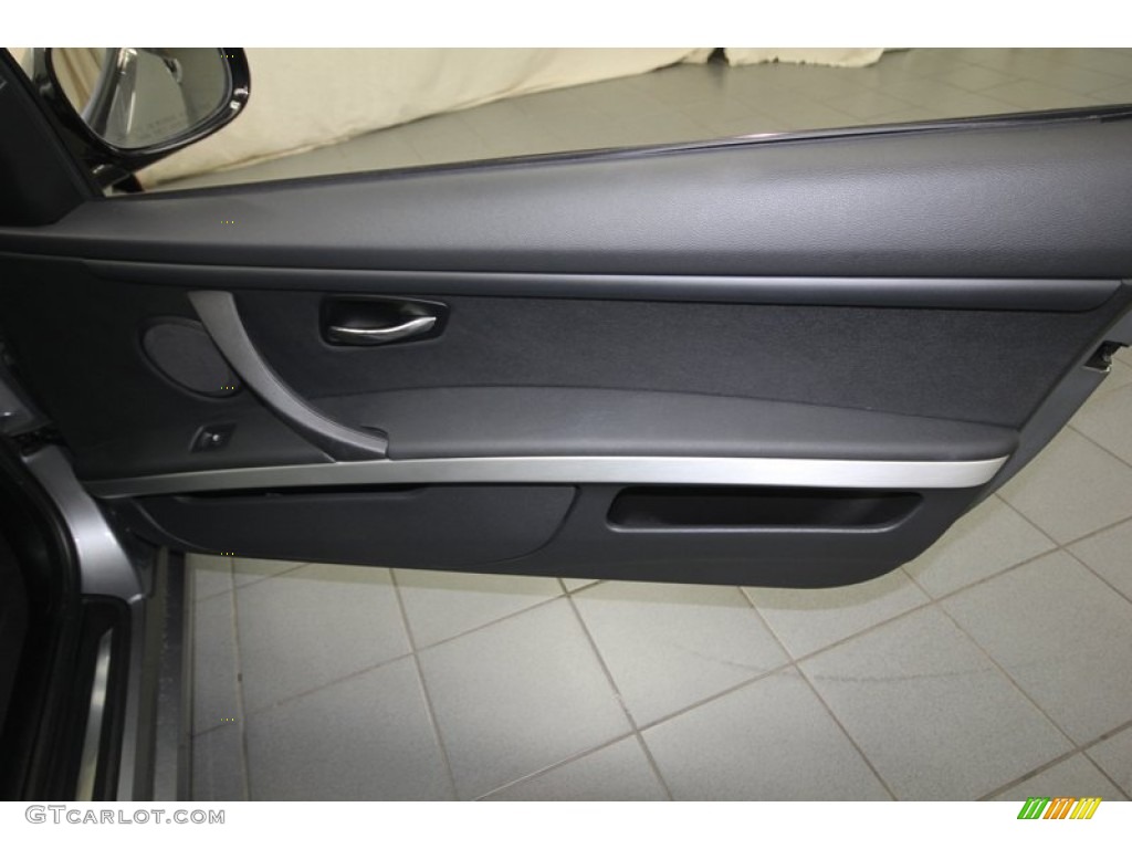 2010 3 Series 335i Coupe - Space Gray Metallic / Black photo #32