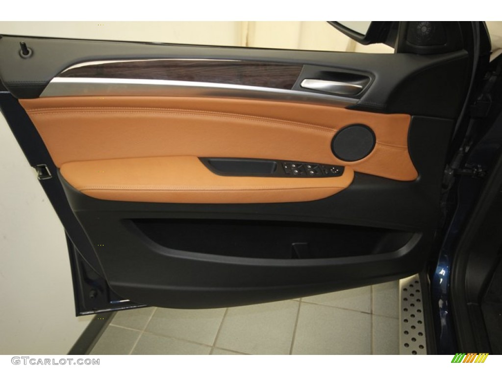 2010 X6 xDrive50i - Deep Sea Blue Metallic / Saddle Brown photo #15