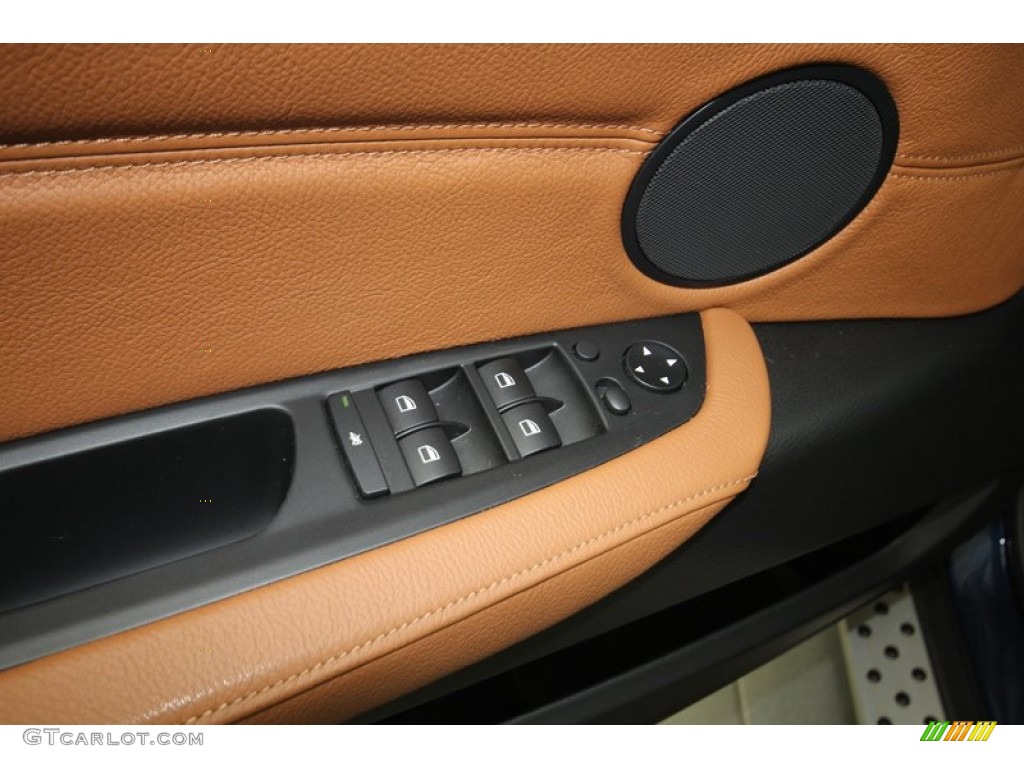 2010 X6 xDrive50i - Deep Sea Blue Metallic / Saddle Brown photo #16