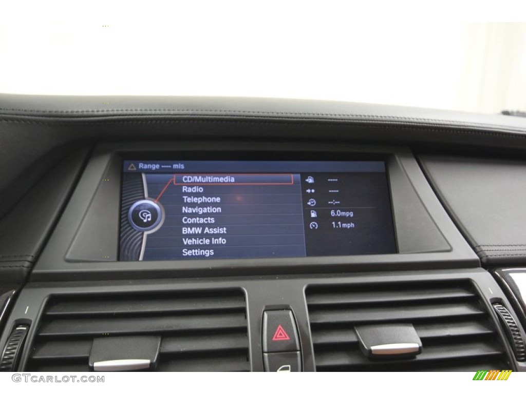 2010 X6 xDrive50i - Deep Sea Blue Metallic / Saddle Brown photo #22