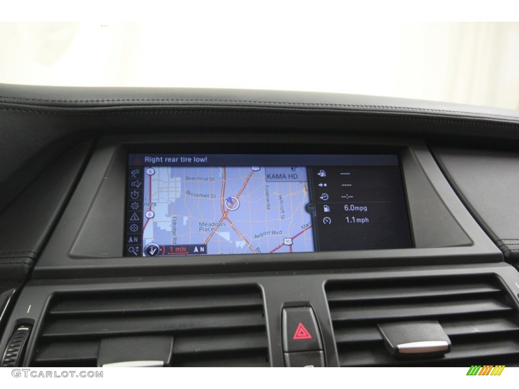 2010 X6 xDrive50i - Deep Sea Blue Metallic / Saddle Brown photo #23