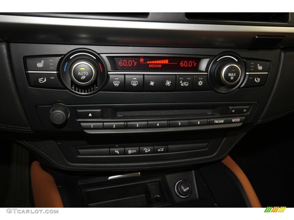 2010 X6 xDrive50i - Deep Sea Blue Metallic / Saddle Brown photo #24