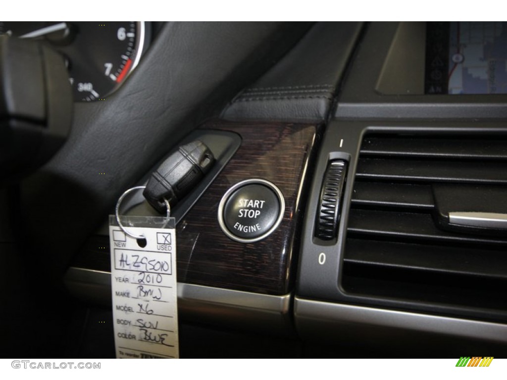 2010 X6 xDrive50i - Deep Sea Blue Metallic / Saddle Brown photo #29