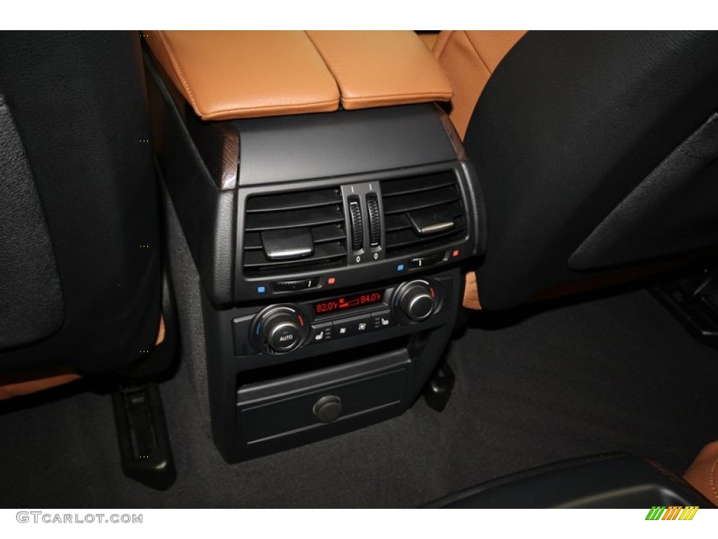 2010 X6 xDrive50i - Deep Sea Blue Metallic / Saddle Brown photo #36