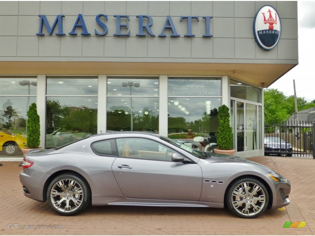 2013 GranTurismo Sport Coupe - Grigio Alfieri (Grey) / Cuoio photo #8