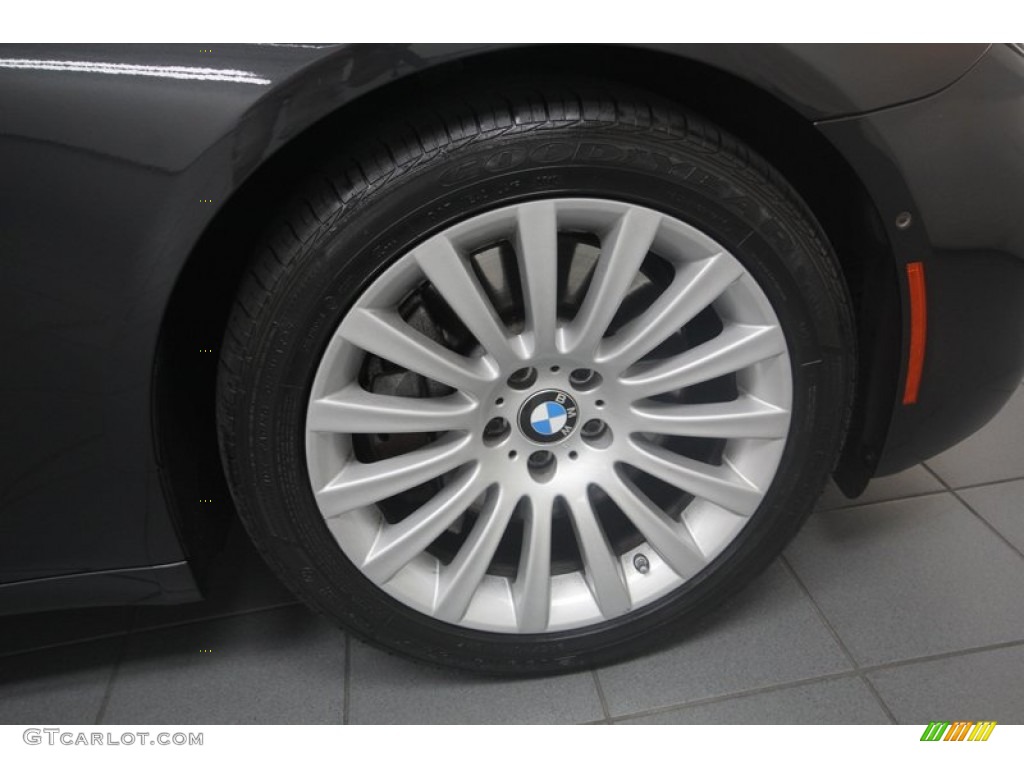 2009 7 Series 750Li Sedan - Dark Graphite Metallic / Black Nappa Leather photo #10