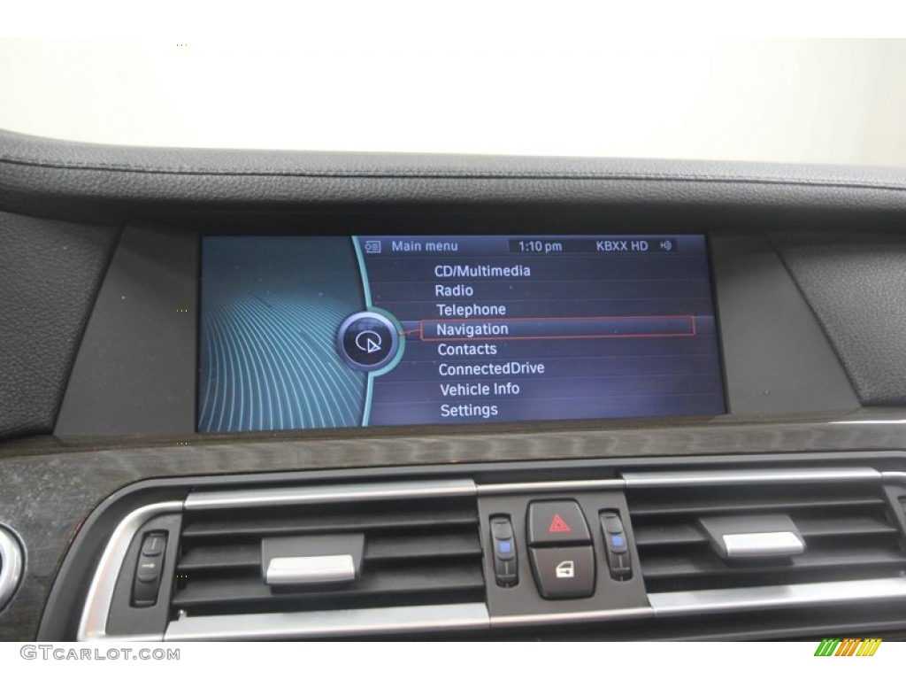 2009 7 Series 750Li Sedan - Dark Graphite Metallic / Black Nappa Leather photo #22
