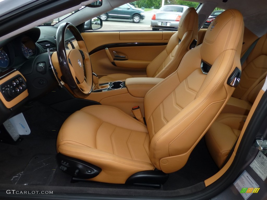 2013 Maserati GranTurismo Sport Coupe Front Seat Photo #81803032