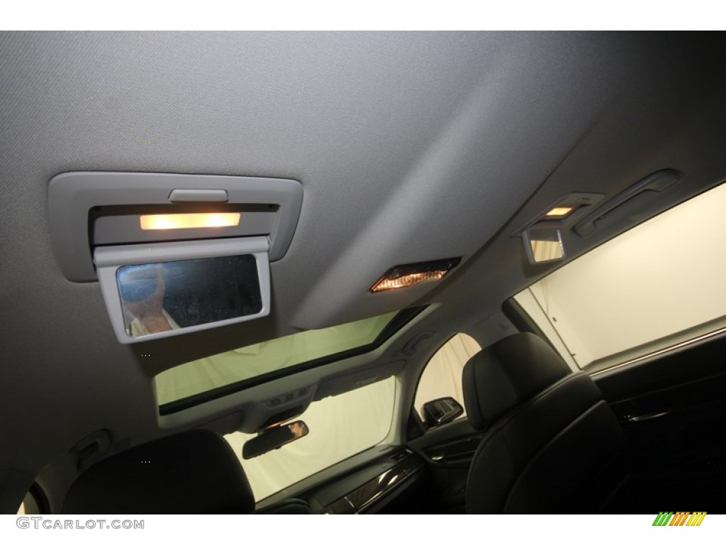 2009 7 Series 750Li Sedan - Dark Graphite Metallic / Black Nappa Leather photo #37