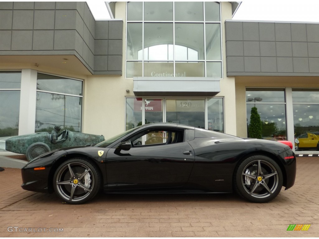 Nero (Black) 2012 Ferrari 458 Italia Exterior Photo #81803558