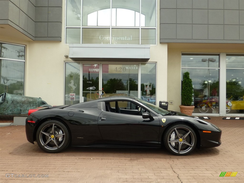 Nero (Black) 2012 Ferrari 458 Italia Exterior Photo #81803760
