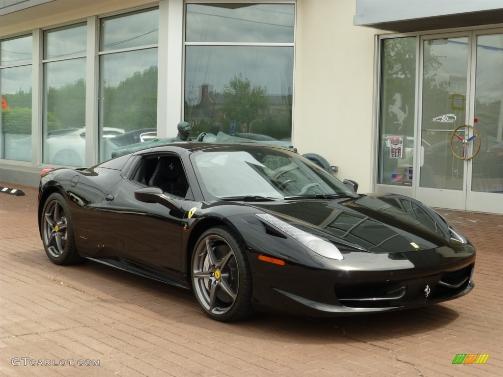 Nero (Black) 2012 Ferrari 458 Italia Exterior Photo #81803808