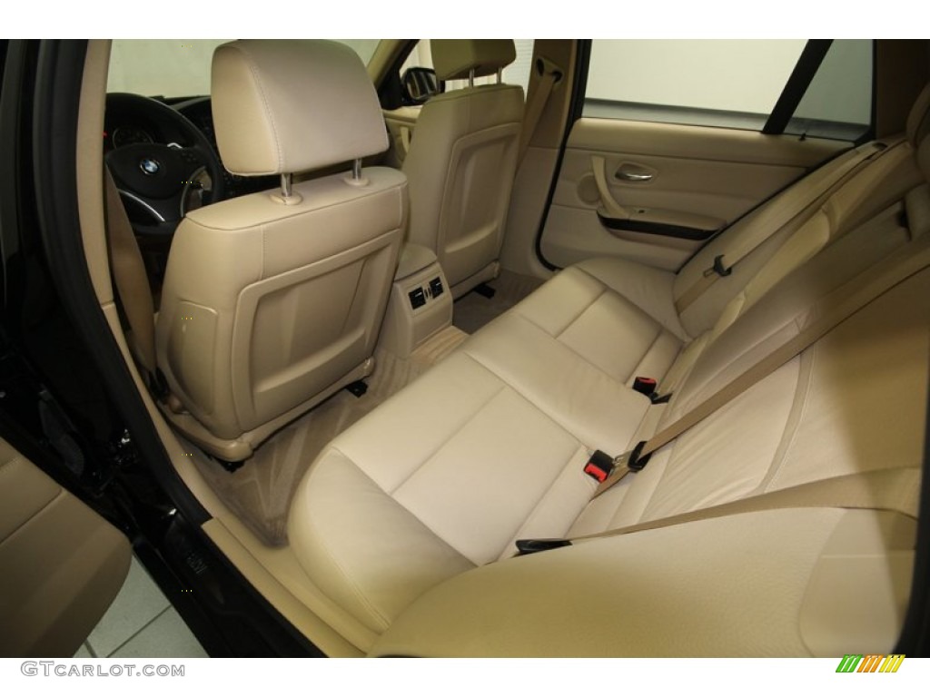 2011 3 Series 328i Sports Wagon - Jet Black / Beige photo #29