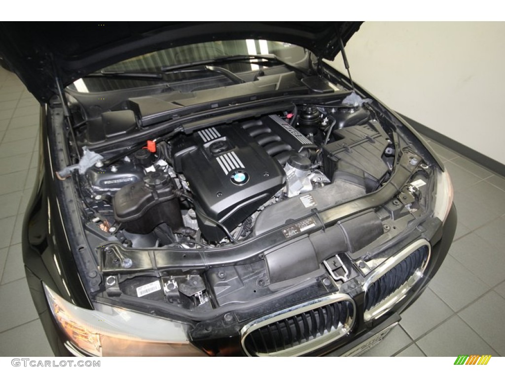 2011 3 Series 328i Sports Wagon - Jet Black / Beige photo #42
