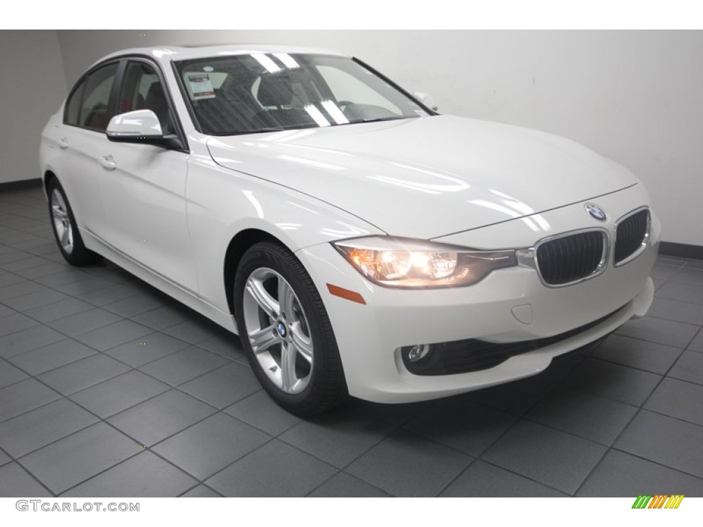 Alpine White BMW 3 Series