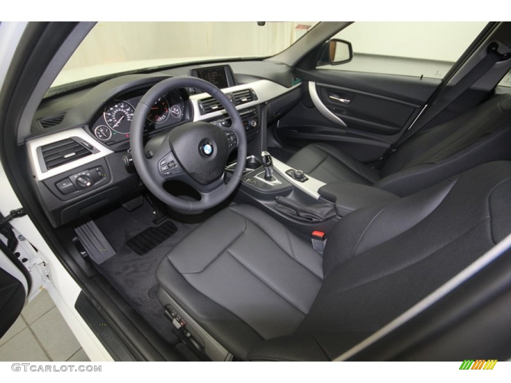 2013 3 Series 328i Sedan - Alpine White / Black photo #4