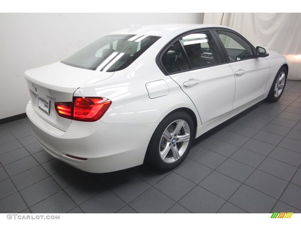 2013 3 Series 328i Sedan - Alpine White / Black photo #8