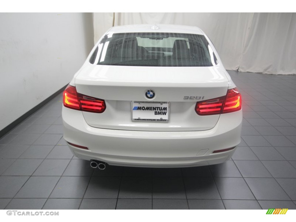 2013 3 Series 328i Sedan - Alpine White / Black photo #10
