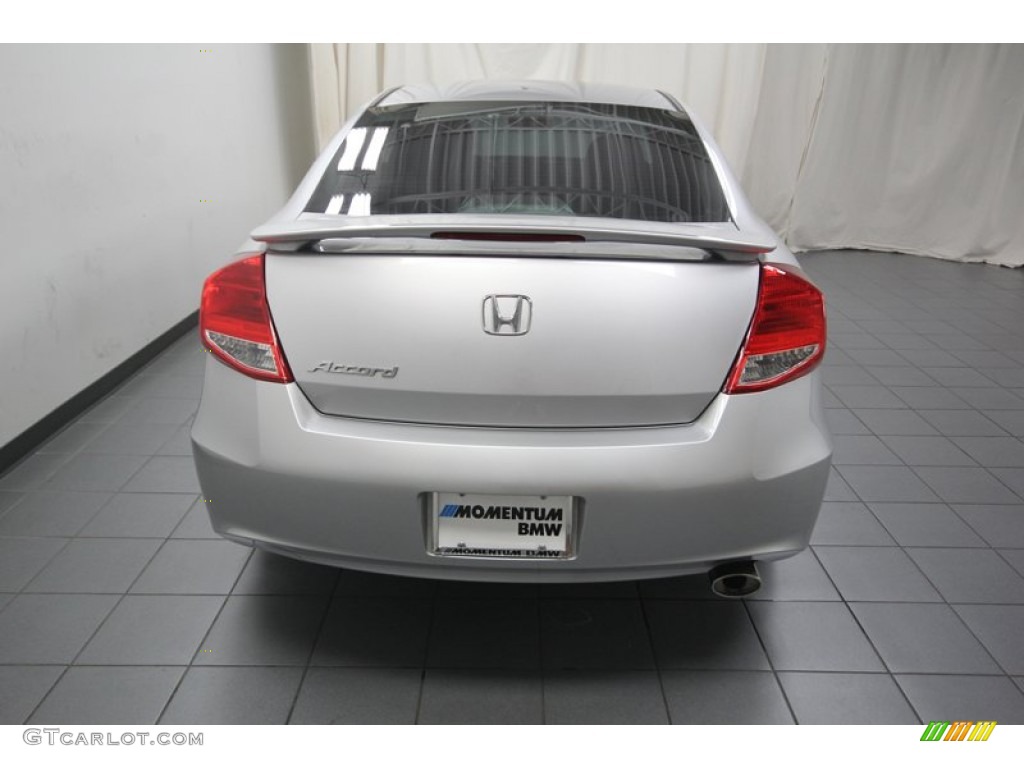 2011 Accord LX-S Coupe - Alabaster Silver Metallic / Black photo #12