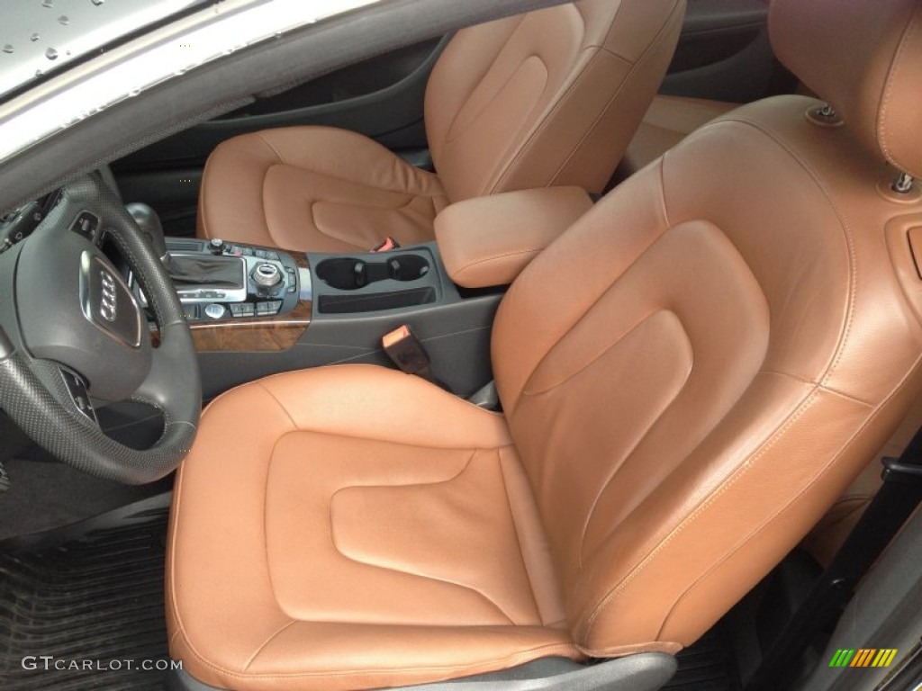 2009 A5 3.2 quattro Coupe - Brilliant Black / Cinnamon Brown photo #9