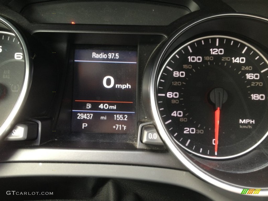 2009 A5 3.2 quattro Coupe - Brilliant Black / Cinnamon Brown photo #17