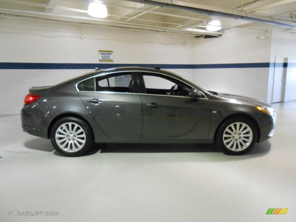 Granite Gray Metallic 2011 Buick Regal CXL Turbo Exterior Photo #81808926