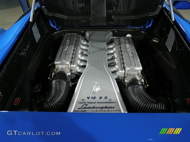 2001 Lamborghini Diablo 6.0 6.0 Liter DOHC 48-Valve V12 Engine Photo #81810