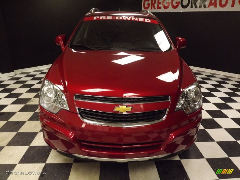 2013 Captiva Sport LT - Crystal Red Tintcoat / Black photo #2