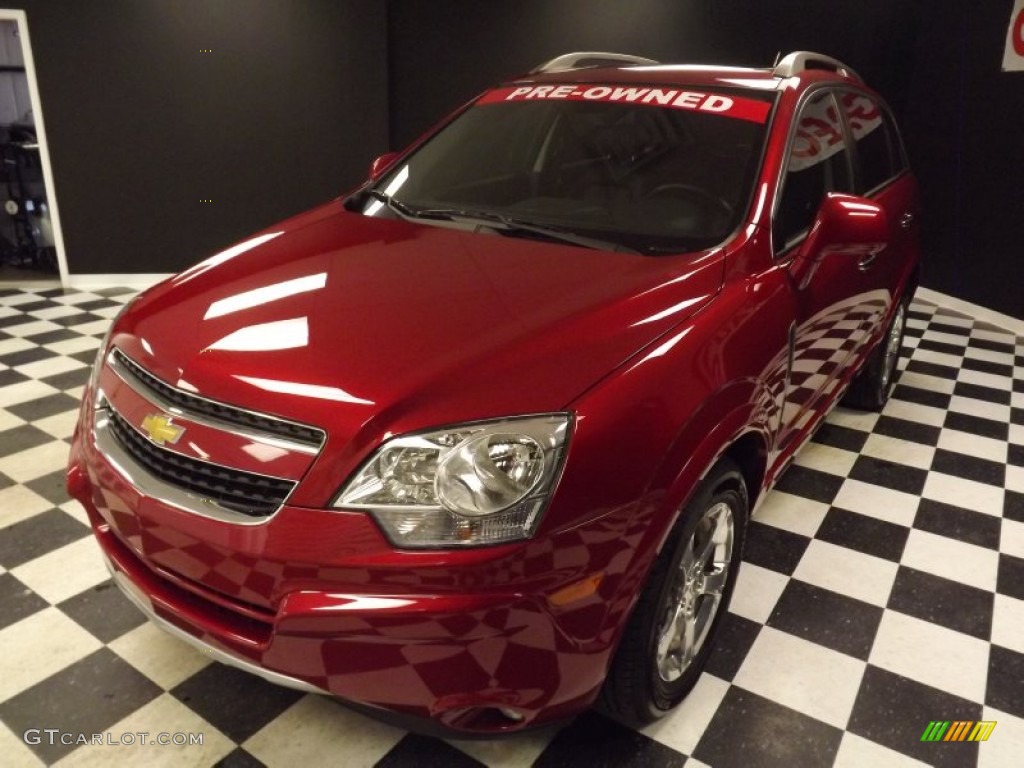 2013 Captiva Sport LT - Crystal Red Tintcoat / Black photo #3