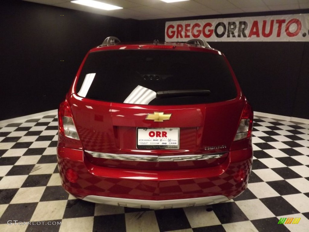 2013 Captiva Sport LT - Crystal Red Tintcoat / Black photo #6