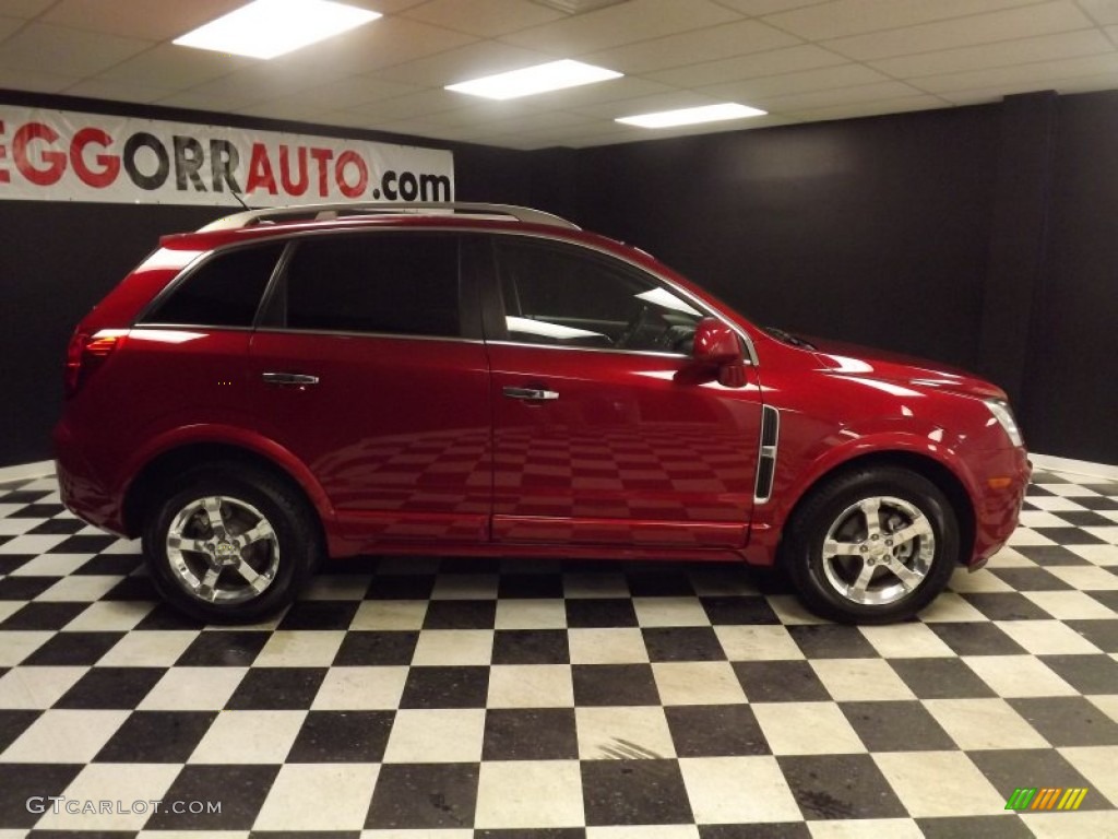 2013 Captiva Sport LT - Crystal Red Tintcoat / Black photo #8