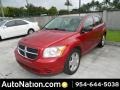 Inferno Red Crystal Pearl 2009 Dodge Caliber SXT