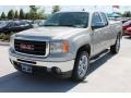 2009 Silver Birch Metallic GMC Sierra 1500 SLT Extended Cab  photo #3