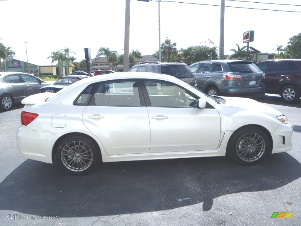 Satin White Pearl 2013 Subaru Impreza WRX Premium 4 Door Exterior Photo #81811520