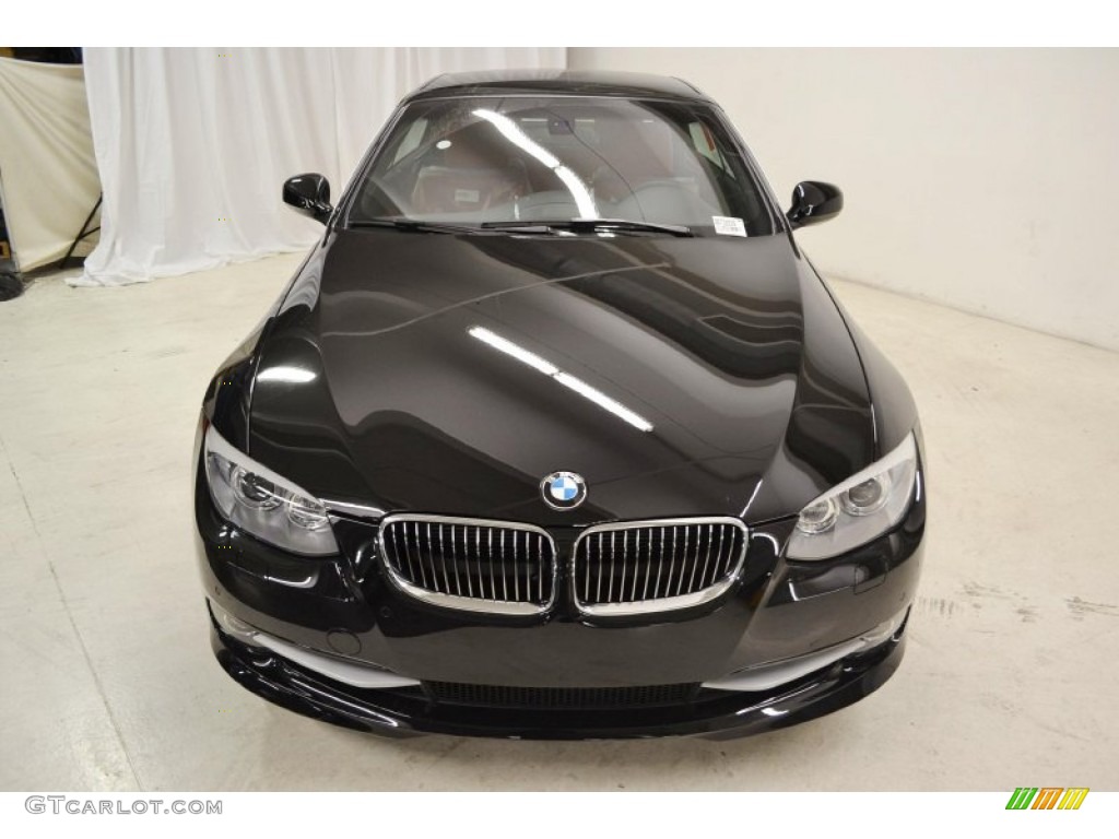 2013 3 Series 328i Convertible - Jet Black / Coral Red/Black photo #5