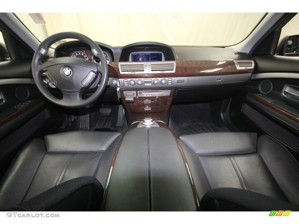 2008 7 Series 750Li Sedan - Sterling Grey Metallic / Black photo #4