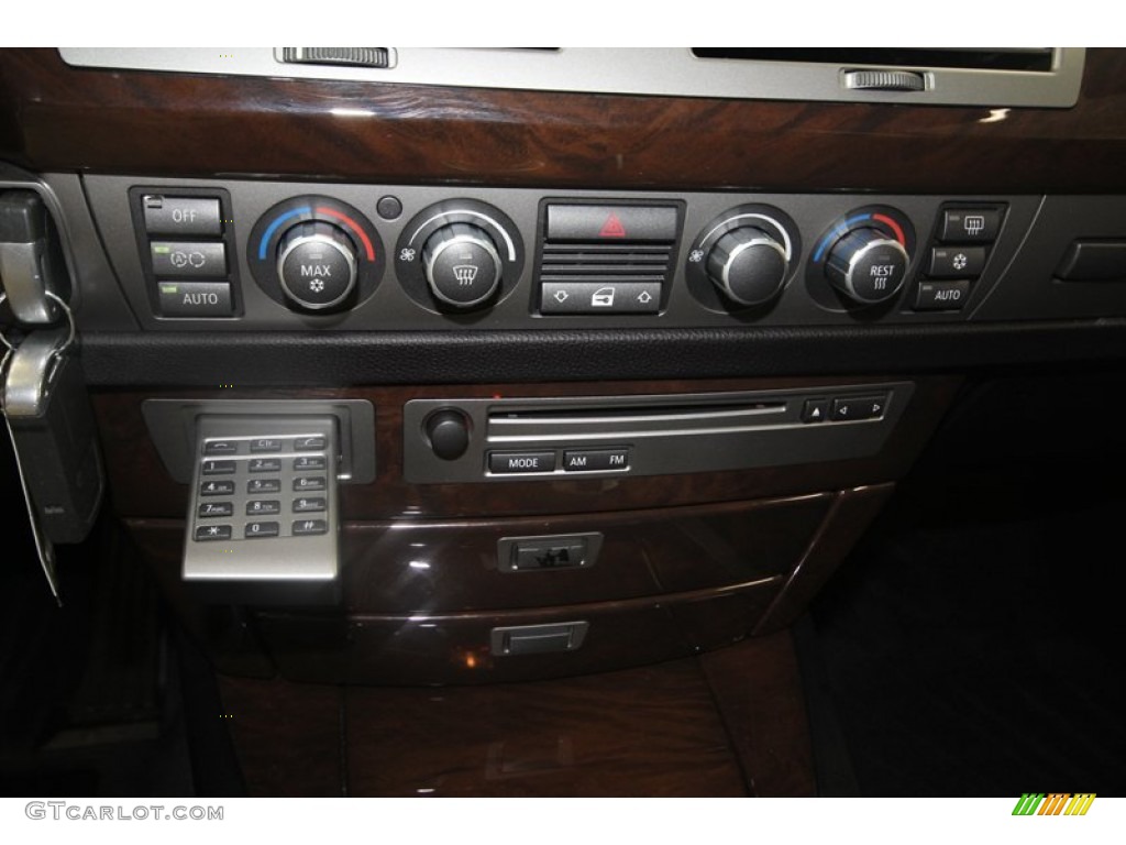 2008 7 Series 750Li Sedan - Sterling Grey Metallic / Black photo #19