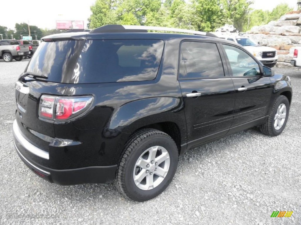 2013 Acadia SLE - Carbon Black Metallic / Ebony photo #30