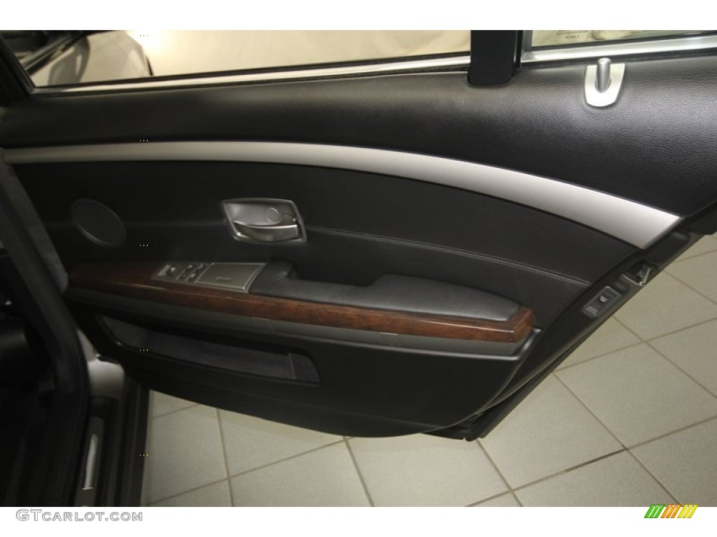 2008 7 Series 750Li Sedan - Sterling Grey Metallic / Black photo #40