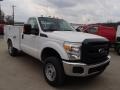 Oxford White 2013 Ford F250 Super Duty XL Regular Cab 4x4 Chassis Exterior