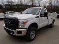 2013 Oxford White Ford F250 Super Duty XL Regular Cab 4x4 Chassis  photo #4