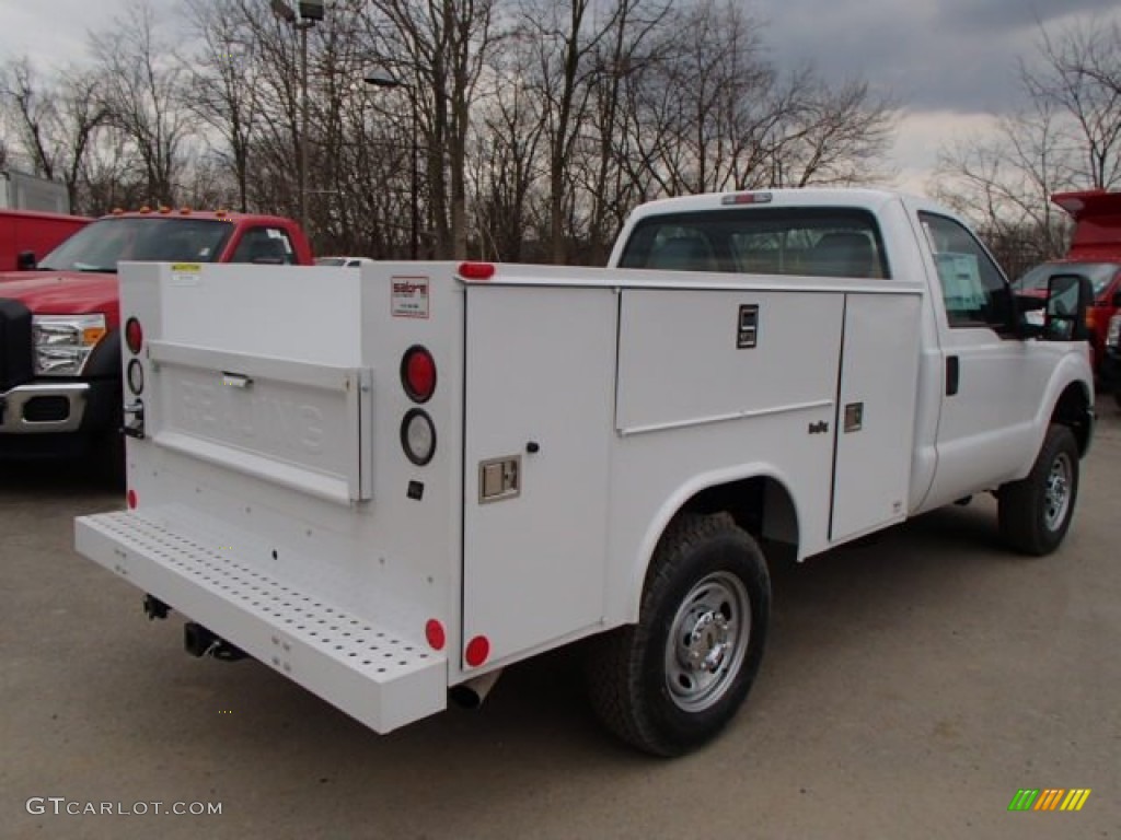 Oxford White 2013 Ford F250 Super Duty XL Regular Cab 4x4 Chassis Exterior Photo #81814262