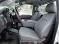 Steel 2013 Ford F250 Super Duty XL Regular Cab 4x4 Chassis Interior Color