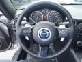 2013 Mazda MX-5 Miata Black Interior Steering Wheel Photo