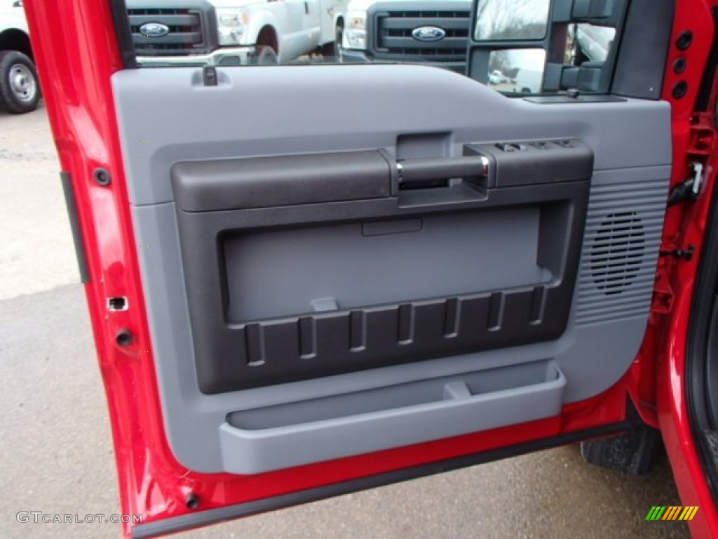 2013 Ford F550 Super Duty XL Crew Cab Chassis Steel Door Panel Photo #81814733